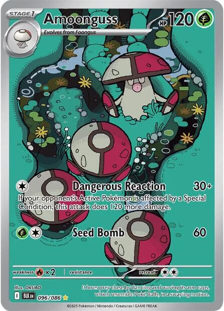 Amoonguss (096/086) [Scarlet & Violet: Black Bolt] | Exor Games New Glasgow