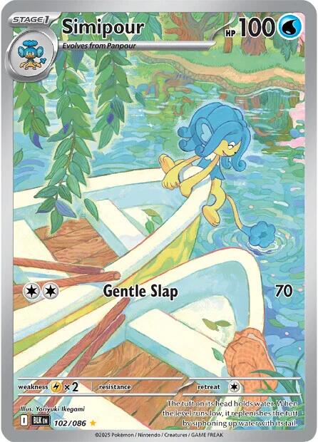 Simipour (102/086) [Scarlet & Violet: Black Bolt] | Exor Games New Glasgow