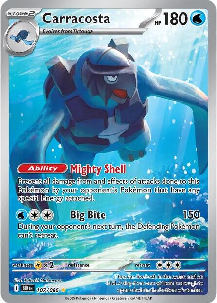 Carracosta (107/086) [Scarlet & Violet: Black Bolt] | Exor Games New Glasgow