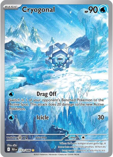 Cryogonal (111/086) [Scarlet & Violet: Black Bolt] | Exor Games New Glasgow