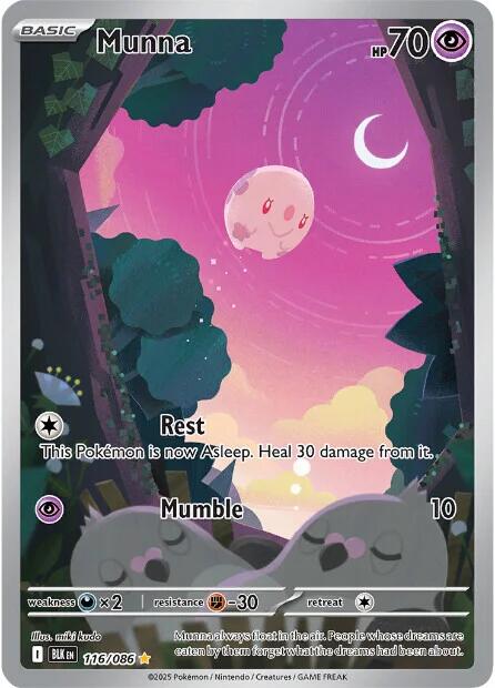 Munna (116/086) [Scarlet & Violet: Black Bolt] | Exor Games New Glasgow