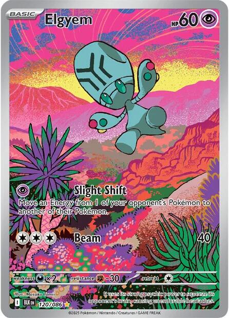 Elgyem (120/086) [Scarlet & Violet: Black Bolt] | Exor Games New Glasgow