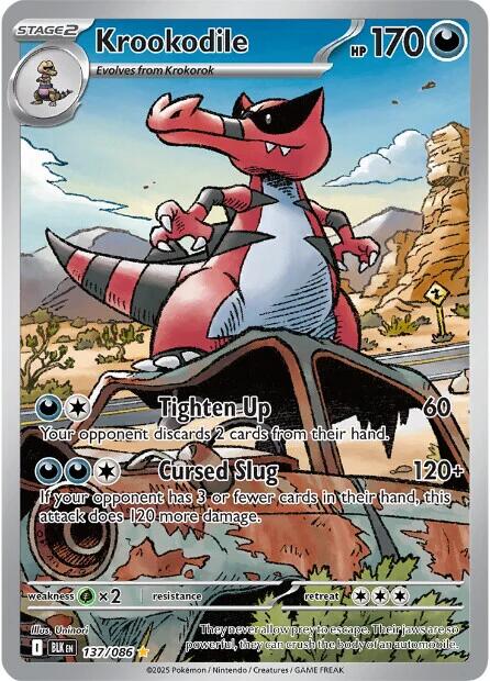 Krookodile (137/086) [Scarlet & Violet: Black Bolt] | Exor Games New Glasgow