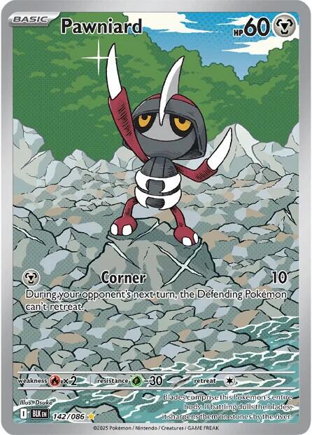 Pawniard (142/086) [Scarlet & Violet: Black Bolt] | Exor Games New Glasgow