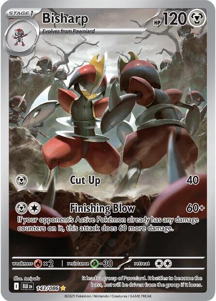 Bisharp (143/086) [Scarlet & Violet: Black Bolt] | Exor Games New Glasgow