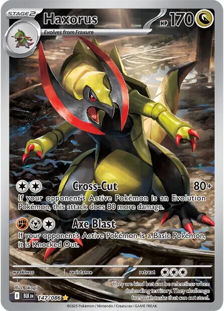 Haxorus (147/086) [Scarlet & Violet: Black Bolt] | Exor Games New Glasgow