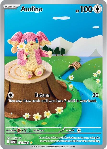 Audino (151/086) [Scarlet & Violet: Black Bolt] | Exor Games New Glasgow