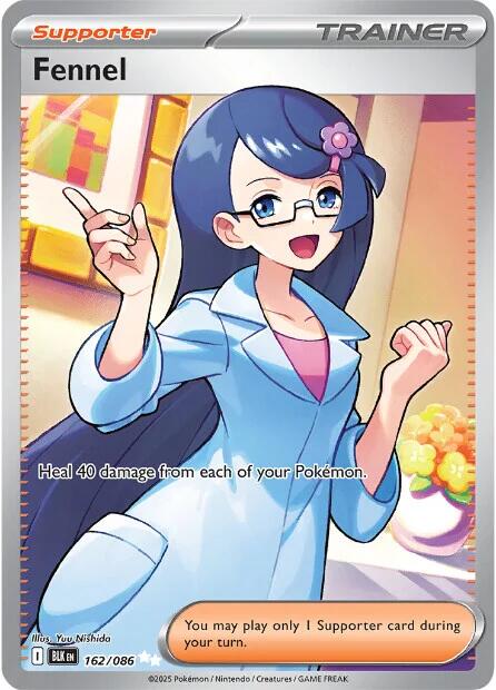 Fennel (162/086) [Scarlet & Violet: Black Bolt] | Exor Games New Glasgow