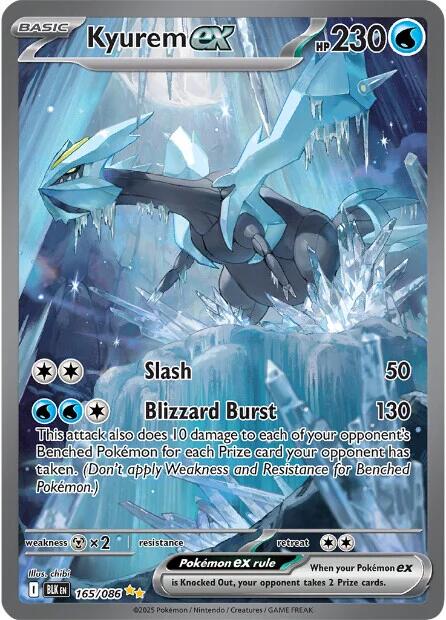 Kyurem ex (165/086) [Scarlet & Violet: Black Bolt] | Exor Games New Glasgow