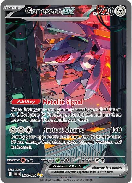 Genesect ex (169/086) [Scarlet & Violet: Black Bolt] | Exor Games New Glasgow