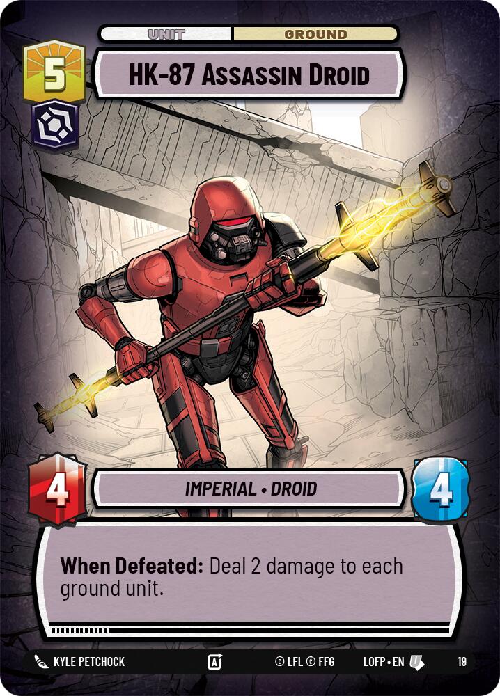 HK-87 Assassin Droid (19) (19) [Organized Play Promos] | Exor Games New Glasgow