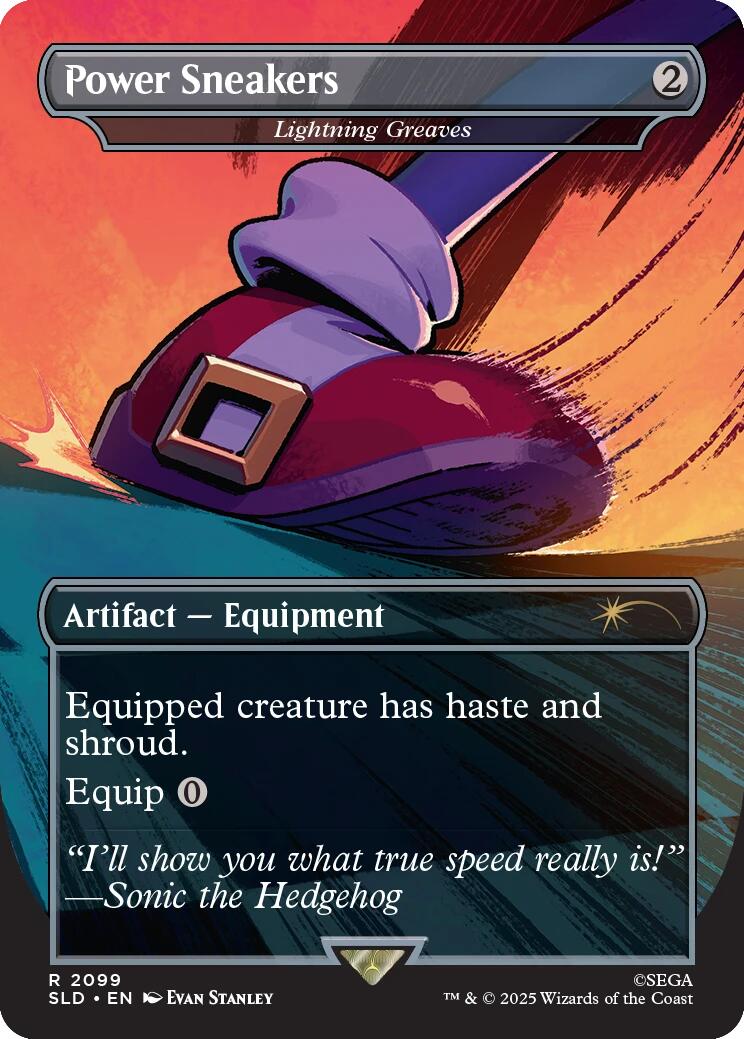 Power Sneakers - Lightning Greaves [Secret Lair Drop Series] | Exor Games New Glasgow