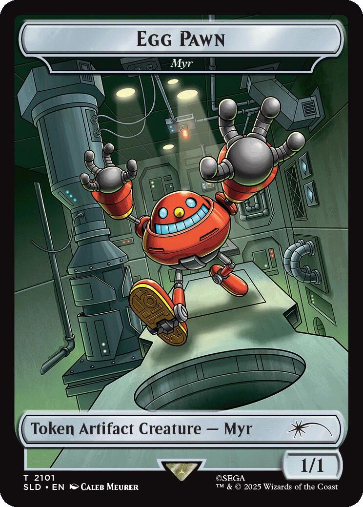 Egg Pawn - Myr Token [Secret Lair Drop Series] | Exor Games New Glasgow