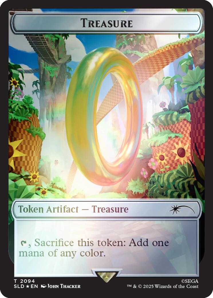 Treasure Token (2094) (Rainbow Foil) [Secret Lair Drop Series] | Exor Games New Glasgow