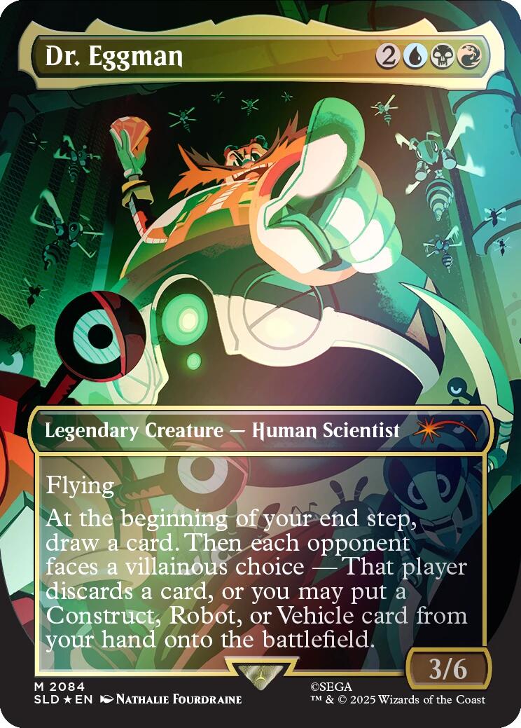 Dr. Eggman (Rainbow Foil) [Secret Lair Drop Series] | Exor Games New Glasgow
