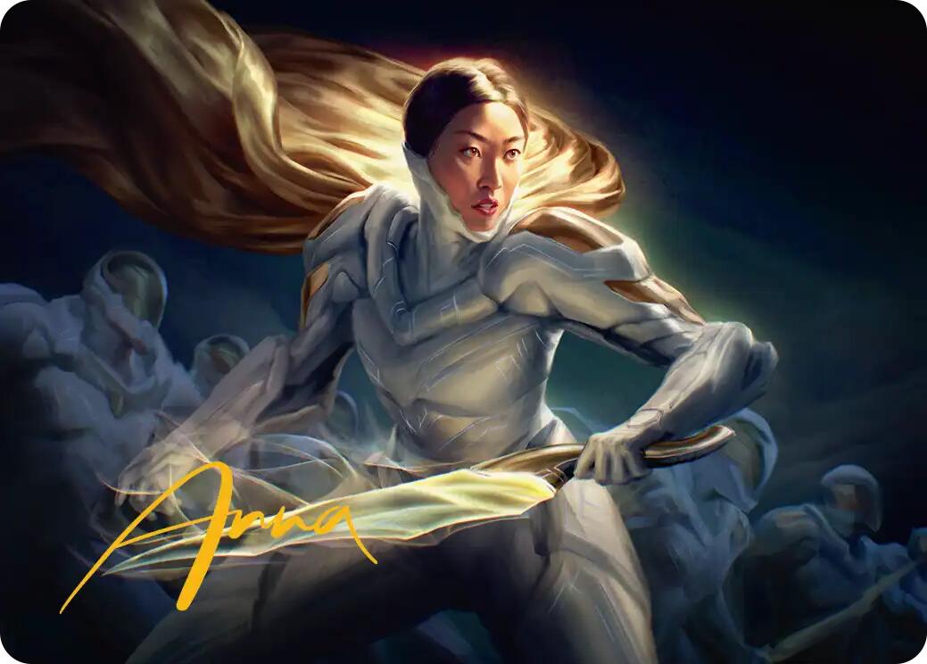 Cosmogrand Zenith Art Card (Gold-Stamped Signature) [Edge of Eternities Art Series] | Exor Games New Glasgow