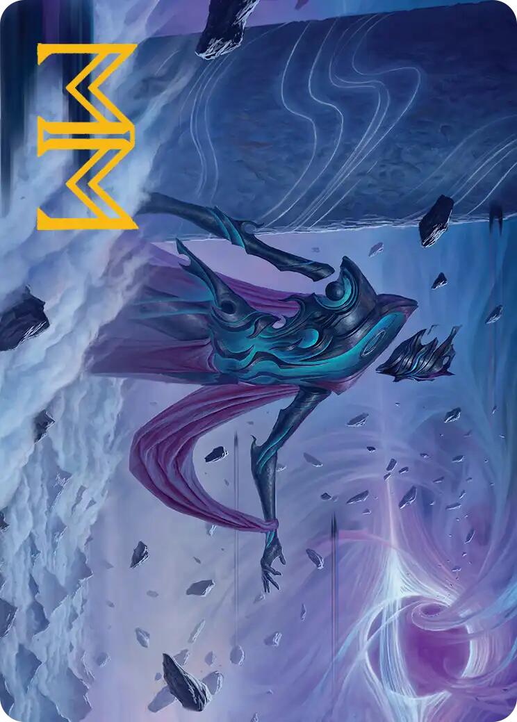 Bygone Colossus Art Card (Gold-Stamped Signature) [Edge of Eternities Art Series] | Exor Games New Glasgow