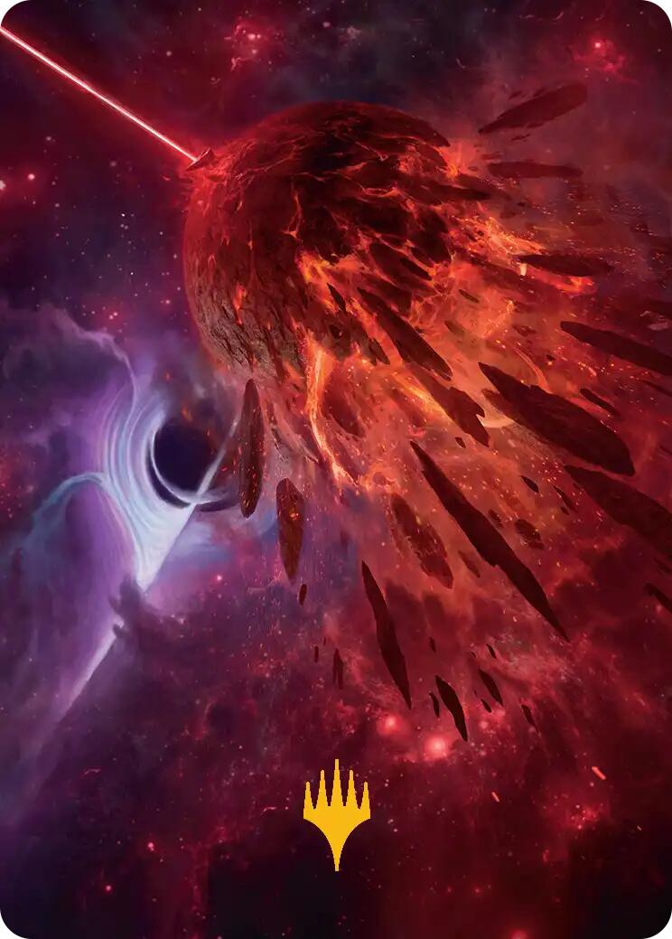 Kavaron, Memorial World Art Card (Gold-Stamped Planeswalker Symbol) [Edge of Eternities Art Series] | Exor Games New Glasgow