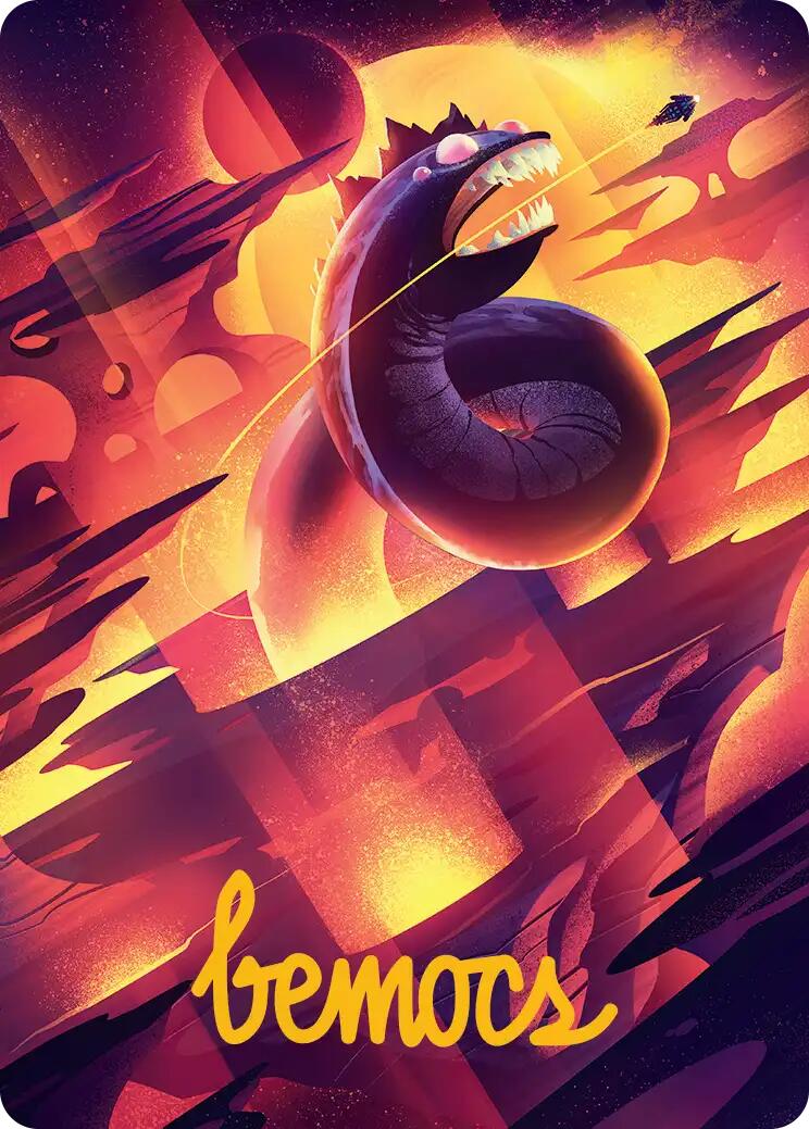 Bonders' Enclave Art Card (Gold-Stamped Signature) [Edge of Eternities Art Series] | Exor Games New Glasgow