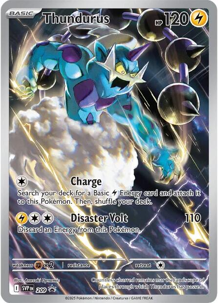 Thundurus (209) [Scarlet & Violet: Black Star Promos] | Exor Games New Glasgow