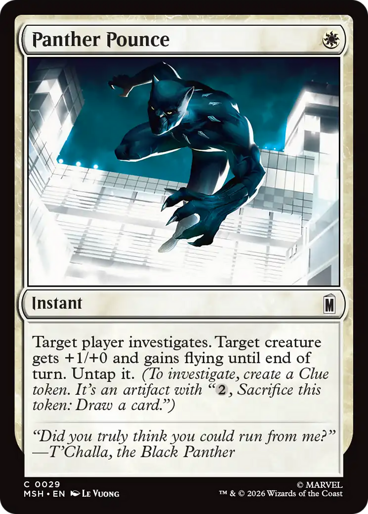 Panther Pounce [Marvel Super Heroes] | Exor Games New Glasgow