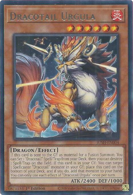 Dracotail Urgula [JUSH-EN004] Rare | Exor Games New Glasgow