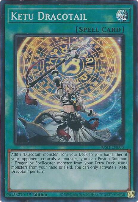 Ketu Dracotail [JUSH-EN008] Super Rare | Exor Games New Glasgow