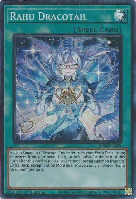 Rahu Dracotail [JUSH-EN009] Super Rare | Exor Games New Glasgow