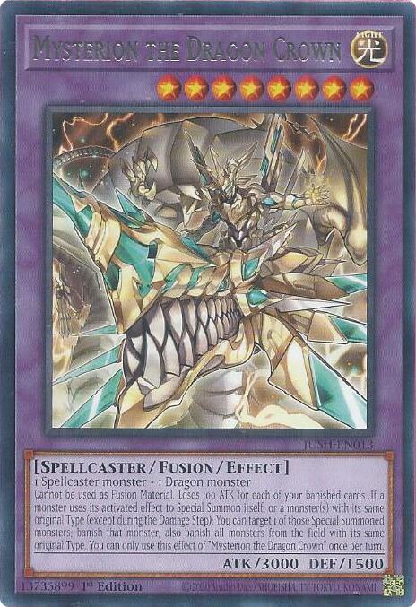 Mysterion the Dragon Crown [JUSH-EN013] Rare | Exor Games New Glasgow
