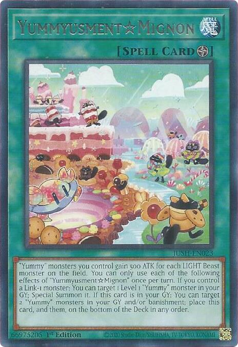 YummyusmentMignon [JUSH-EN023] Rare | Exor Games New Glasgow