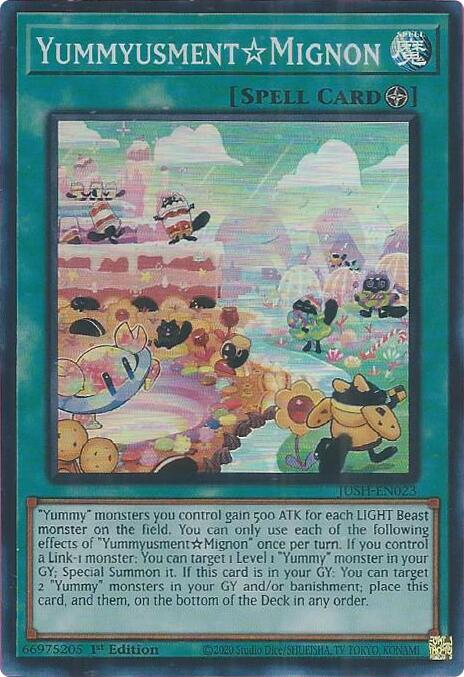 YummyusmentMignon (Super Rare) [JUSH-EN023] Super Rare | Exor Games New Glasgow