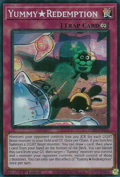 YummyRedemption (Super Rare) [JUSH-EN026] Super Rare | Exor Games New Glasgow