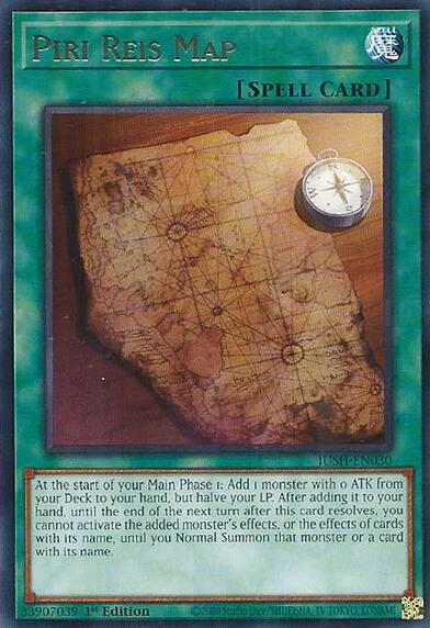 Piri Reis Map [JUSH-EN030] Rare | Exor Games New Glasgow