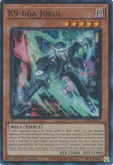 K9-66a Jokul [JUSH-EN032] Super Rare | Exor Games New Glasgow