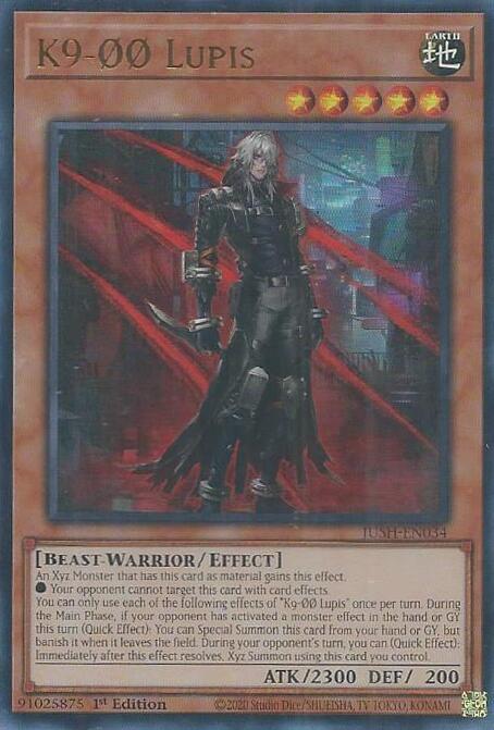 K9-00 Lupis [JUSH-EN034] Ultra Rare | Exor Games New Glasgow