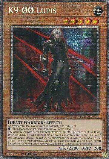 K9-00 Lupis (Starlight Rare) [JUSH-EN034] Starlight Rare | Exor Games New Glasgow