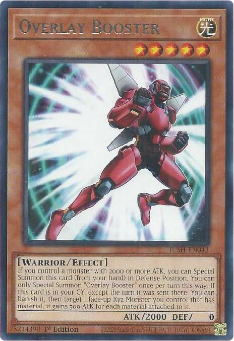 Overlay Booster [JUSH-EN042] Rare | Exor Games New Glasgow