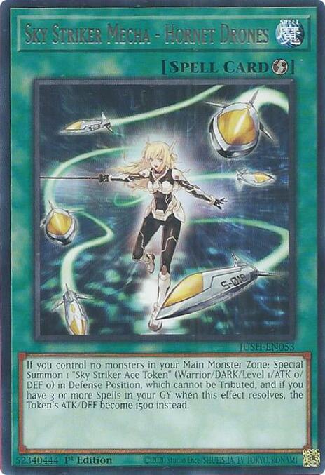 Sky Striker Mecha - Hornet Drones [JUSH-EN053] Rare | Exor Games New Glasgow