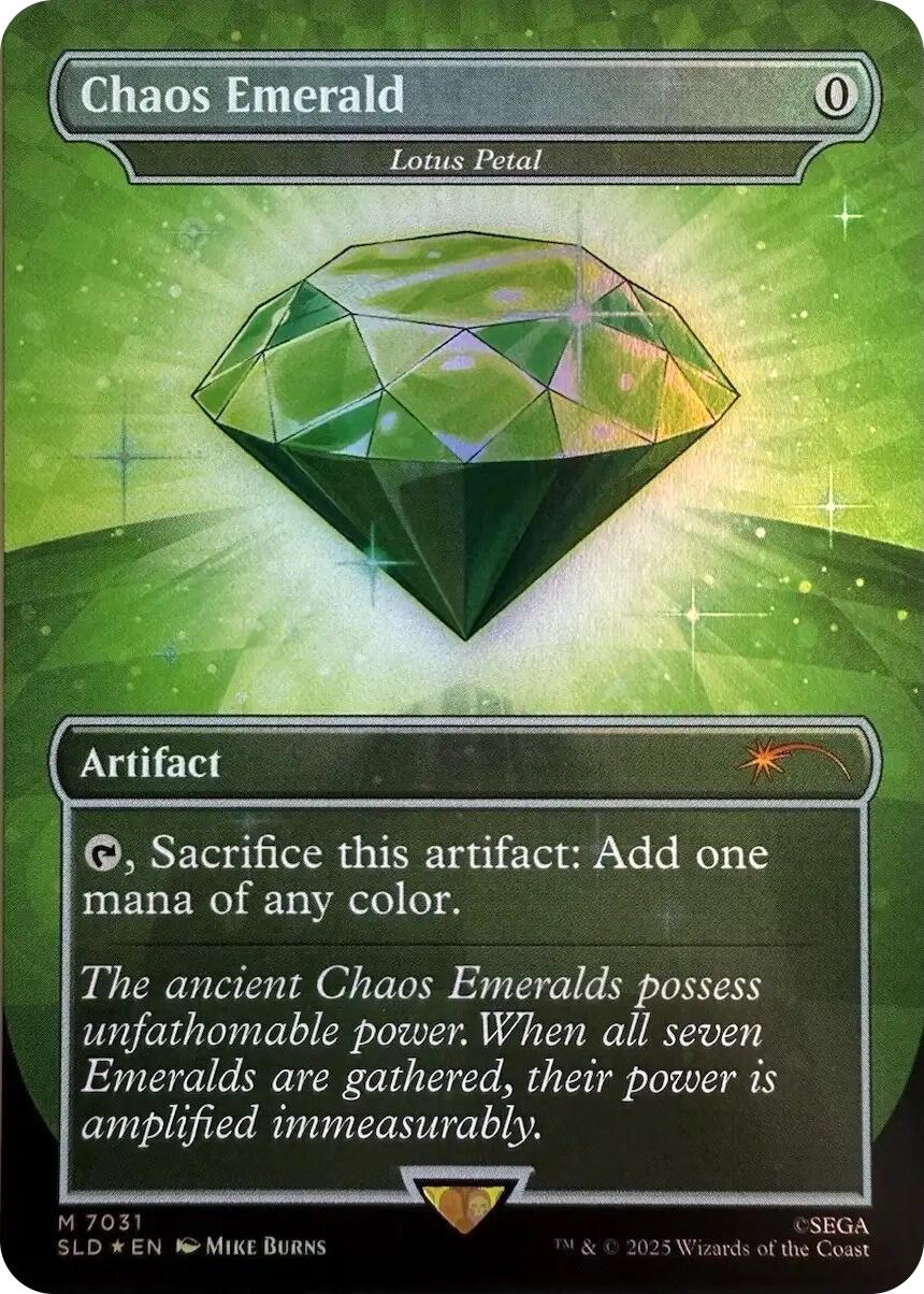 Chaos Emerald - Lotus Petal (7031) [Secret Lair Drop Series] | Exor Games New Glasgow