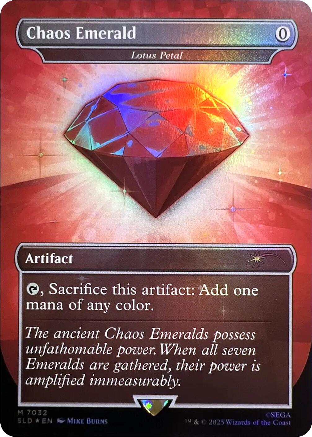Chaos Emerald - Lotus Petal (7032) [Secret Lair Drop Series] | Exor Games New Glasgow