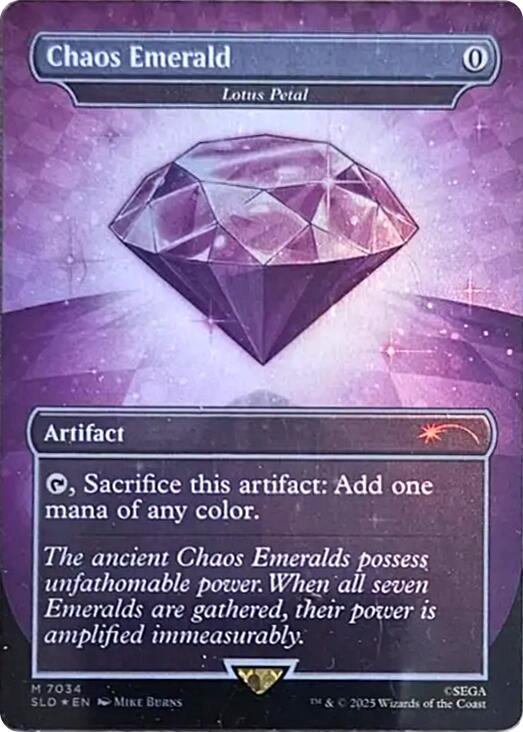 Chaos Emerald - Lotus Petal (7034) [Secret Lair Drop Series] | Exor Games New Glasgow