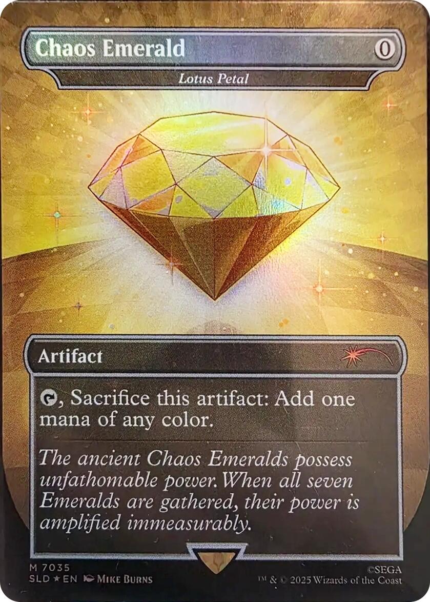 Chaos Emerald - Lotus Petal (7035) [Secret Lair Drop Series] | Exor Games New Glasgow