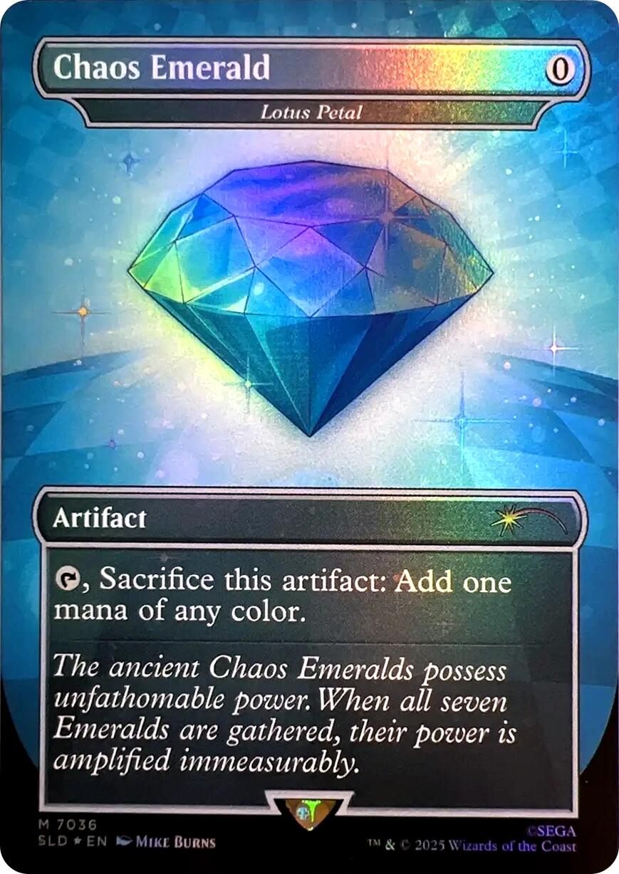 Chaos Emerald - Lotus Petal (7036) [Secret Lair Drop Series] | Exor Games New Glasgow