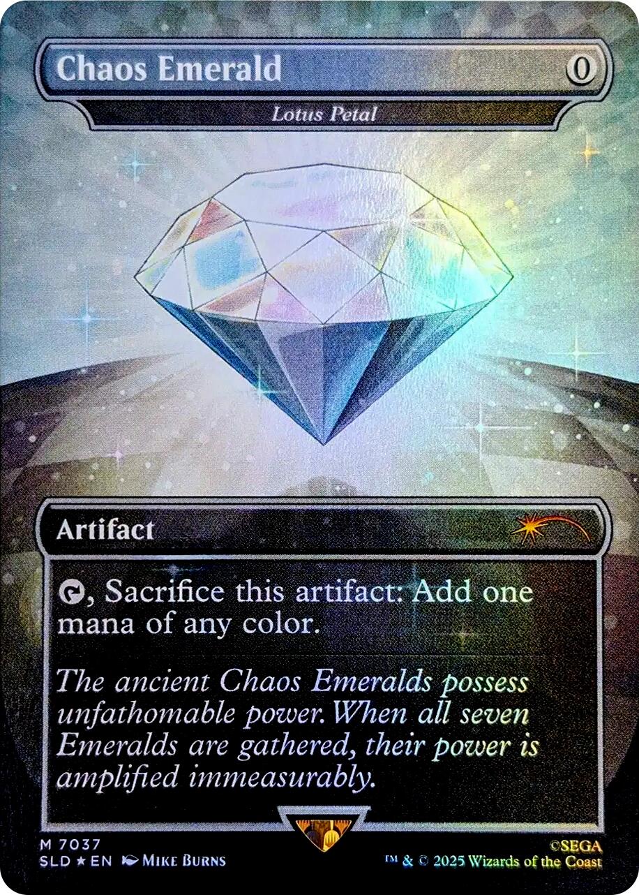 Chaos Emerald - Lotus Petal (7037) [Secret Lair Drop Series] | Exor Games New Glasgow