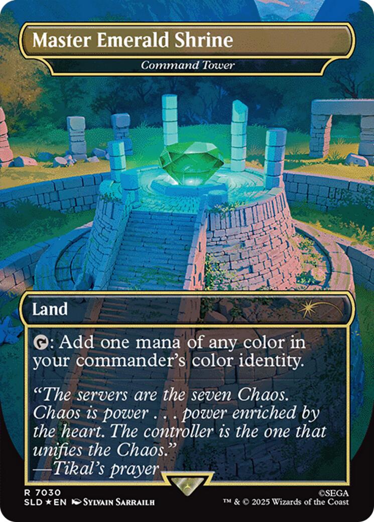 Master Emerald Shrine - Command Tower (7030) [Secret Lair Drop Series] | Exor Games New Glasgow