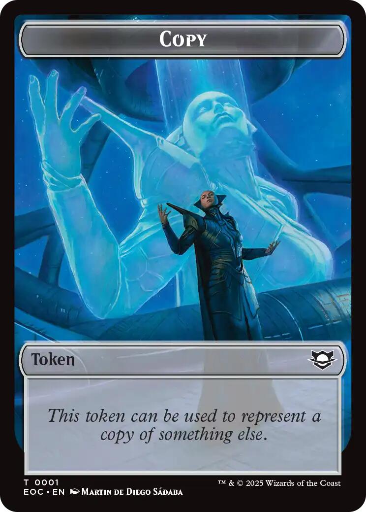 Copy // Pest Double-Sided Token [Edge of Eternities Commander Tokens] | Exor Games New Glasgow