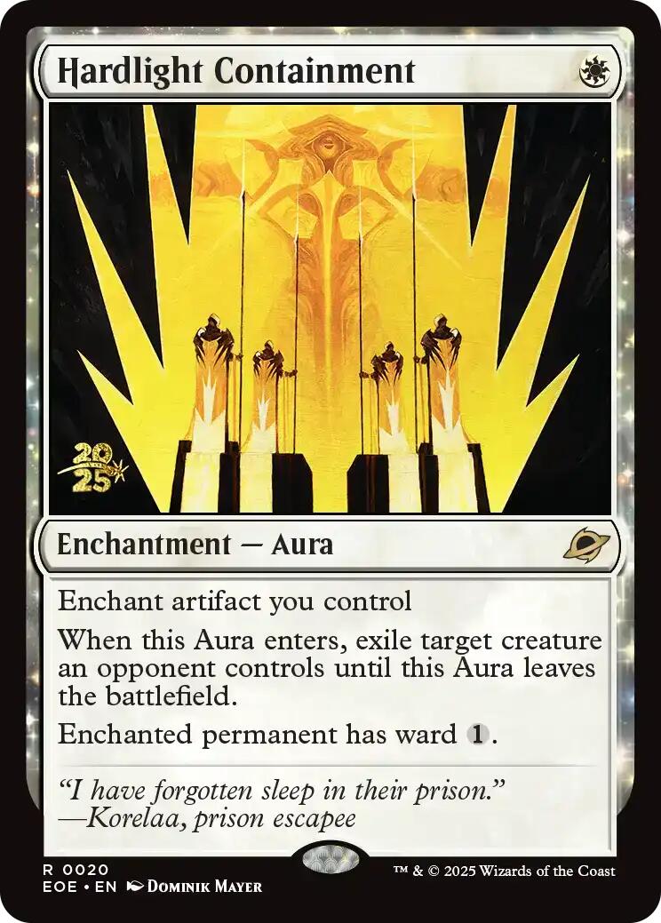 Hardlight Containment [Edge of Eternities Prerelease Promos] | Exor Games New Glasgow