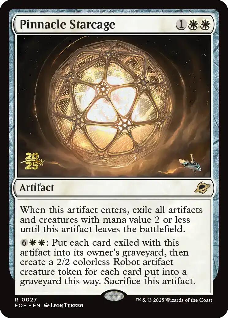 Pinnacle Starcage [Edge of Eternities Prerelease Promos] | Exor Games New Glasgow