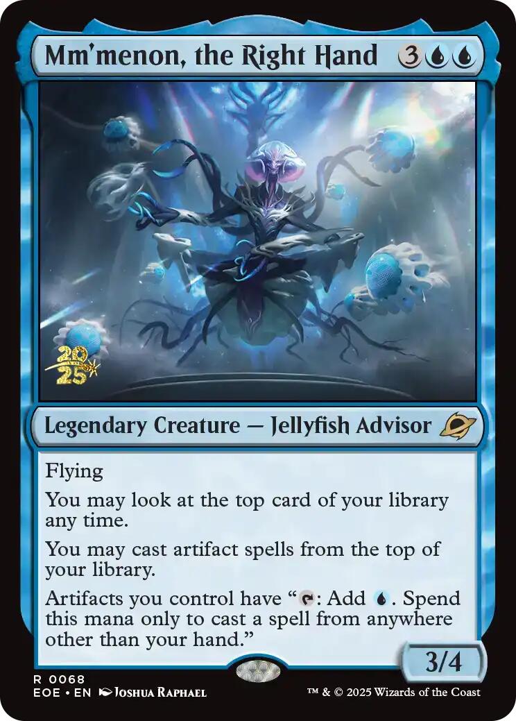 Mm'menon, the Right Hand [Edge of Eternities Prerelease Promos] | Exor Games New Glasgow