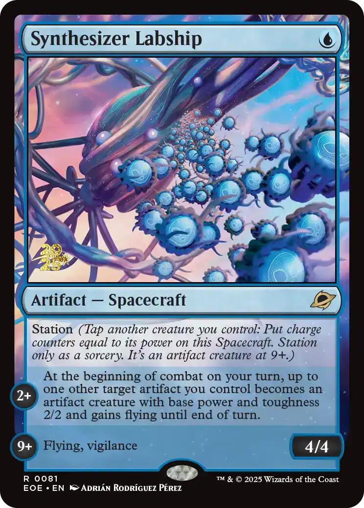 Synthesizer Labship [Edge of Eternities Prerelease Promos] | Exor Games New Glasgow